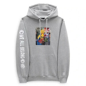 VANS x Sesame Street Graphic Pullover Hoodie Grey